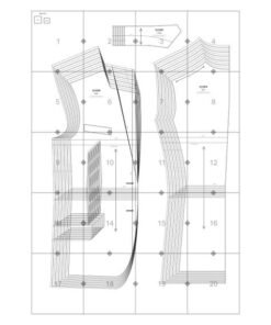 Alternative view of Modelagem Base Bloco -Jaqueta Masculina